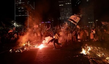 İşgal rejimine karşı Tel Aviv’de Sokak protestoları devam ediyor