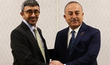 Bakan Çavuşoğlu, BAE'li mevkidaşı Al Nahyan ile görüştü