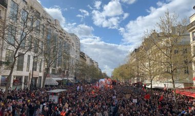 Fransa'daki protestolara 570 bin kişi katıldı