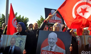 Nahda Hareketinden "dış destek" iddiasıyla, Gannuşi'ye verilen hapis cezasına tepki