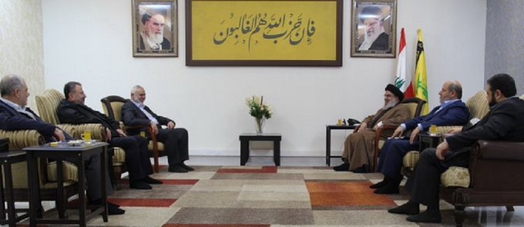 Hamas Siyasi Büro Başkanı İsmail Haniye, Hasan Nasrallah ile görüştü