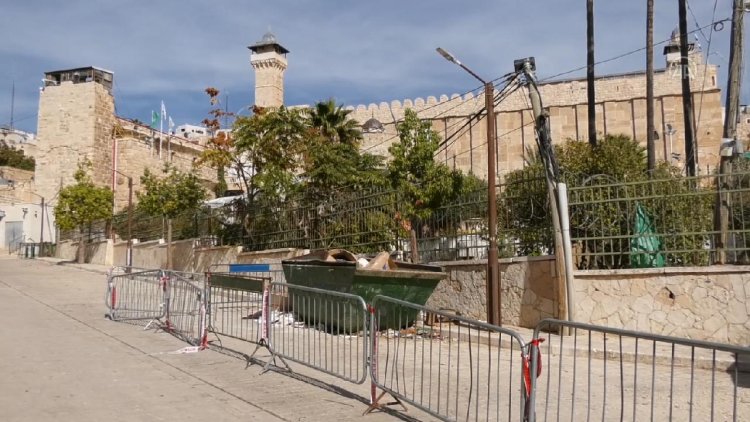 İşgal rejimi Harem-i İbrahim Camii'ne Müslümanların girişine izin vermiyor