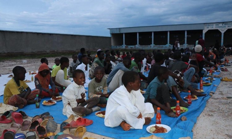 İHO Ebrar, Doğu Afrika ülkesi Burundi'de iftar verdi