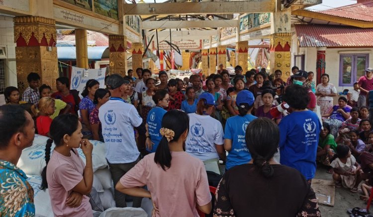 WFP, Myanmar'da 800 bin kişinin acil gıda yardımına ihtiyaç duyduğunu bildirdi