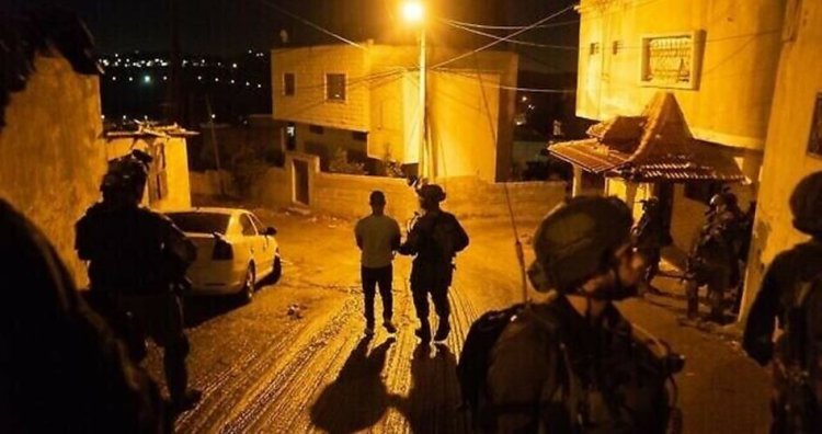 İşgalci siyonistler, Batı Şeria ve Kudüs'te 7 kişiyi alıkoydu