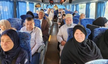 Gazze'den ilk hac kafilesi yola çıktı