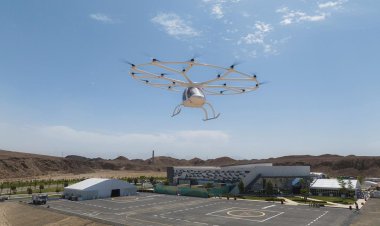 Suudi Arabistan'da 'uçan taksi' uçuş deneyleri başarıyla sonuçlandı