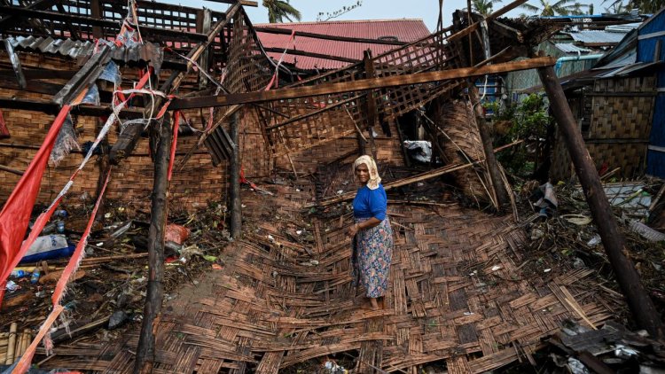 Myanmar'da Mocha Kasırgası nedeniyle 700 bin ev zarar gördü