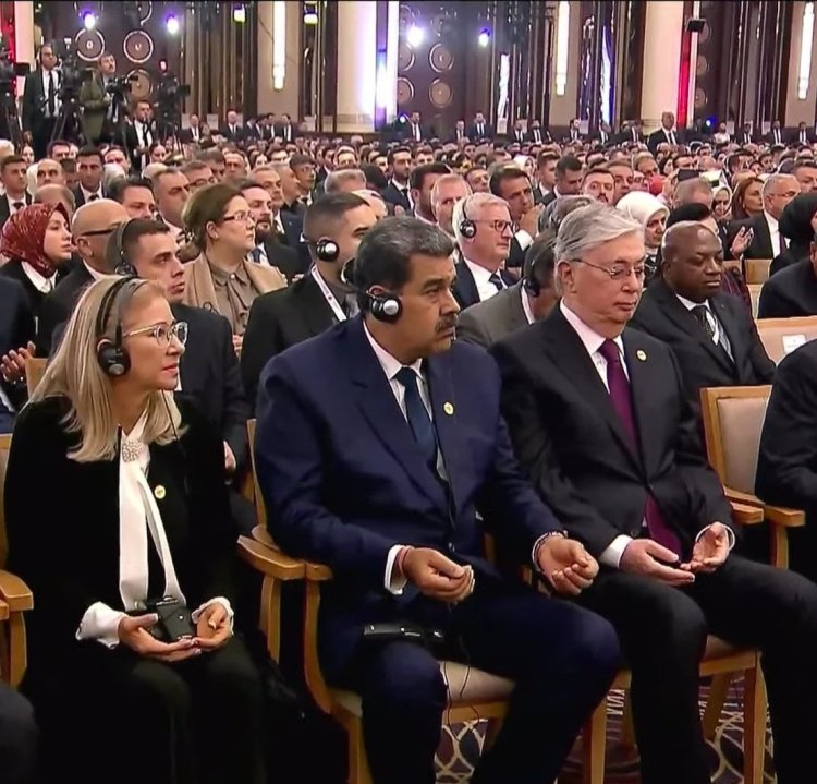 Maduro Cumhurbaşkanı Erdoğan'ın Göreve Başlama Töreni'ne katıldı