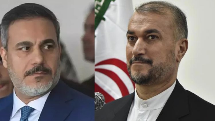 İran Dışişleri Bakanı Abdullahiyan, yeni Dışişleri Bakanı Hakan Fidan'ı tebrik etti
