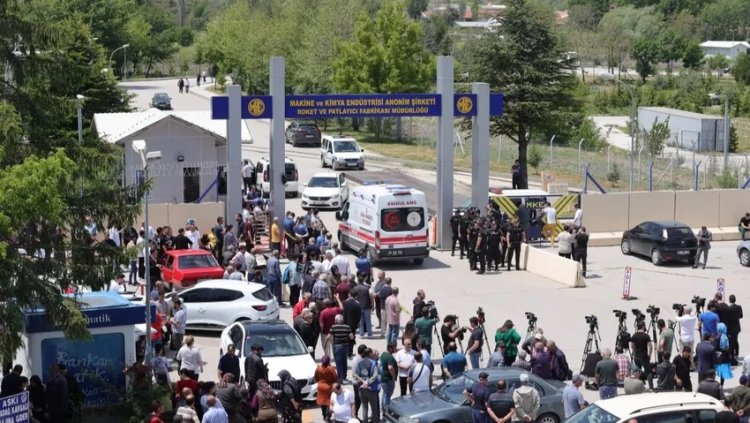 MKE'deki patlamada 5 işçi hayatını kaybetti