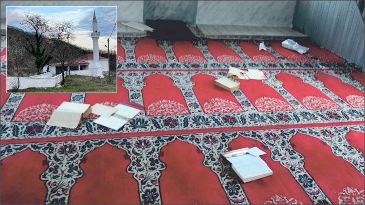 Fransız vatandaşından Batı Trakya'da  Cami ve Kur'an-ı Kerim'e çirkin saldırı