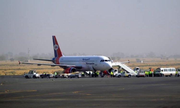 Ensarullah'ın kontrolündeki Sana'dan 7 yılın ardından Suudi Arabistan'a ilk uçak havalandı