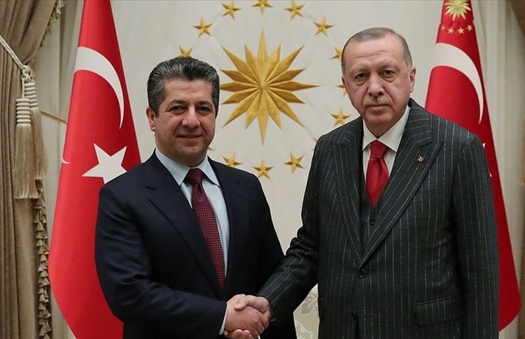 Cumhurbaşkanı Erdoğan ile görüşecek: Kürdistan Başbakanı Mesrur Barzani Ankara'da