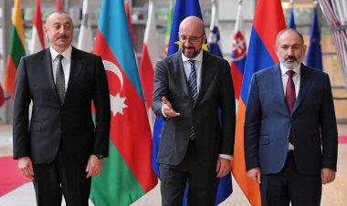 AB Konseyi Başkanı Michel, Aliyev ve Paşinyan'la görüştü