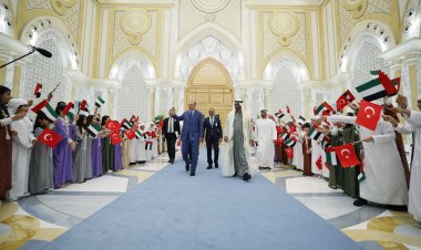 Cumhurbaşkanı Erdoğan, BAE Devlet Başkanı ile görüştü