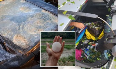 İtalya’da tenis topu büyüklüğünde dolu yağdı: 1 ölü, 110 yaralı