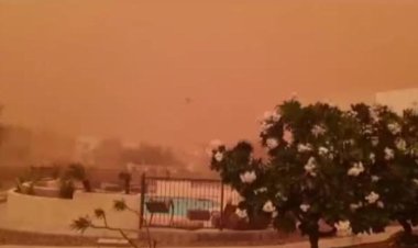 Meksika’da kum fırtınası: 3 şehirde elektrik kesildi