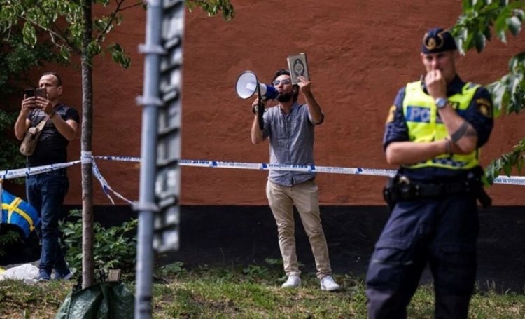 İsveç günler sonra Kur'an-ı Kerim'e yönelik alçakça saldırıyı kınamakla yetindi
