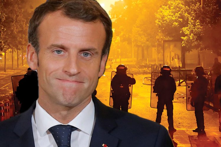 Macron protestolara karşı yeni önlemler peşinde: Sosyal medya ağları engellenebilir