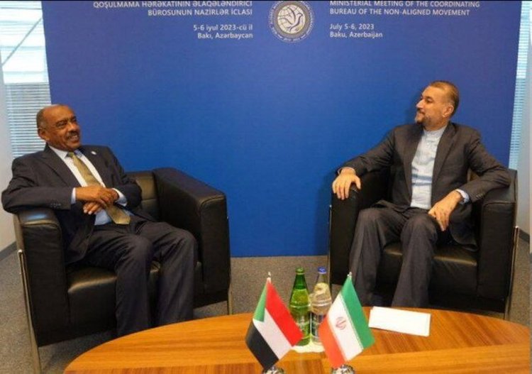 İran ve Sudan dışişleri bakanları 7 yıl aradan sonra ilk kez bir araya geldi