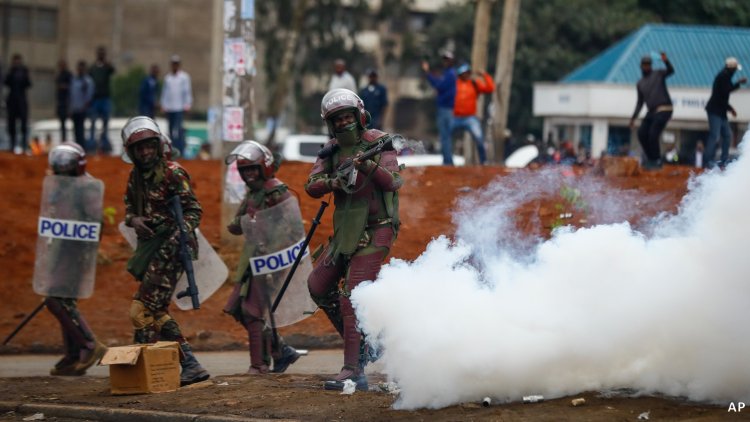 Kenya'daki gösterilerde kan döküldü