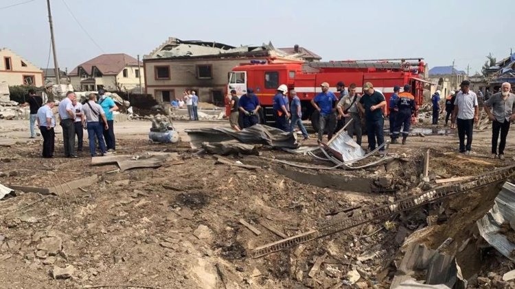 Rusya'ya bağlı Dağıstan bölgesinde patlama: 30 ölü, 105 yaralı