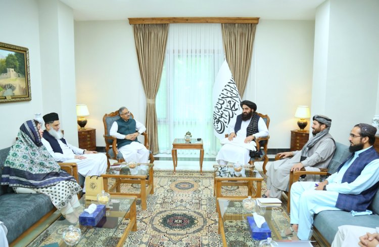 Pakistanlı heyet Afganistan Dışişleri Bakanı Muttaki ile görüştü