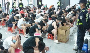 Myanmar'da siber suç işlediği iddia edilen 1207 Çinli sınır dışı edildi