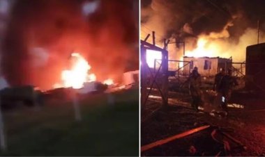 Karabağ'da yakıt deposunda patlama 20 ölü, 200 yaralı