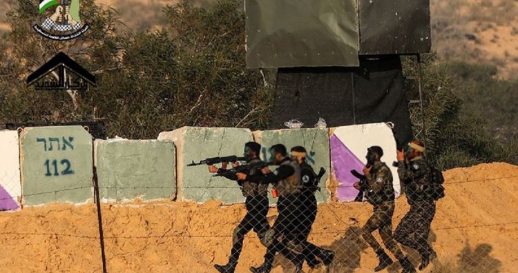 İşgalciye gözdağı: Gazze'deki direniş hareketleri 'Sağlam Sütun 4' tatbikatına başladı