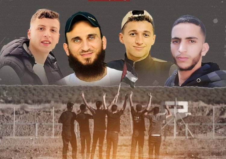 Gazze sınırında İşgalci İsrail’e yönelik düzenlenen protestoda 5 Filistinli şehid düştü