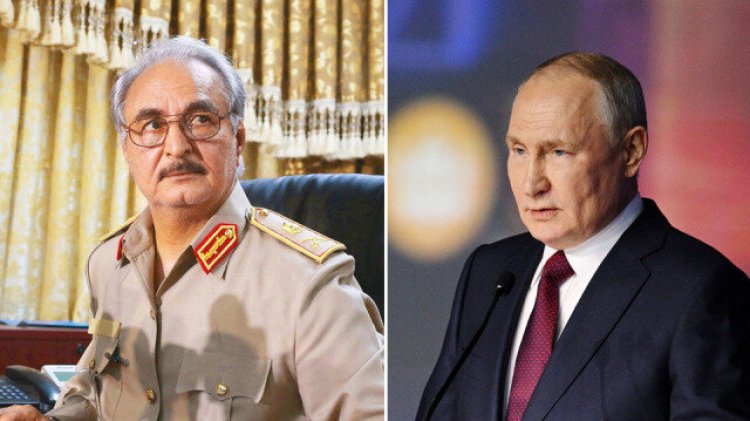 Hafter Moskova’da, Putin ve Şoygu ile görüştü