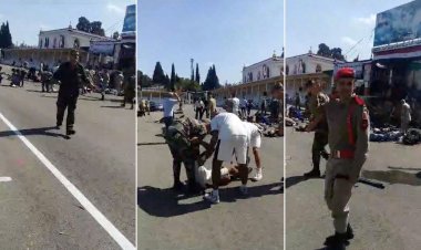 Suriye'de askeri mezuniyet törenine İHA saldırısı: 100'den fazla ölü, 240 yaralı