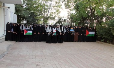 İTTİHADUL ULEMA'ya bağlı medrese öğrencilerinden Filistin direnişine destek