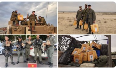 McDonalds’dan işgalci katillere bedava yemek!