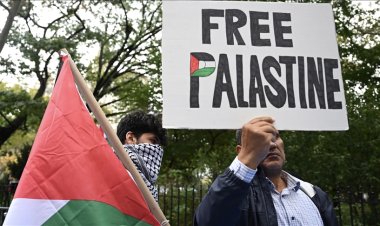 Washington ve New York'ta Filistin'e destek gösterileri yapıldı