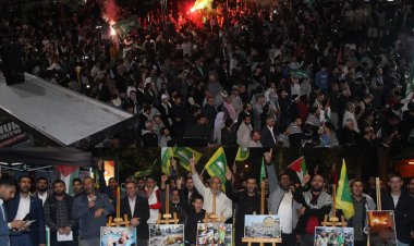 Diyarbakır ve Konya'da Gazze için direniş nöbeti devam ediyor