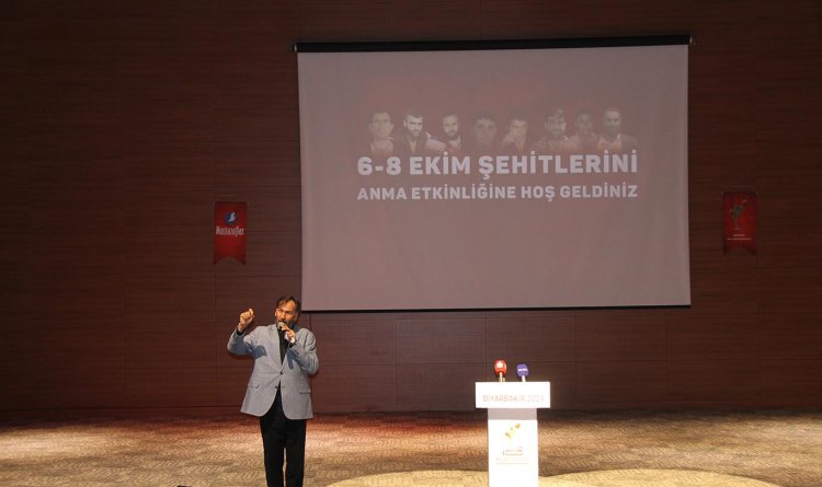 6-8 Ekim şehidleri Yasin Börü ve arkadaşları Diyarbakır'da anıldı