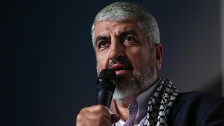 Halid Meşal: Gazze'de ABD'nin yönettiği küresel bir savaş yaşanıyor