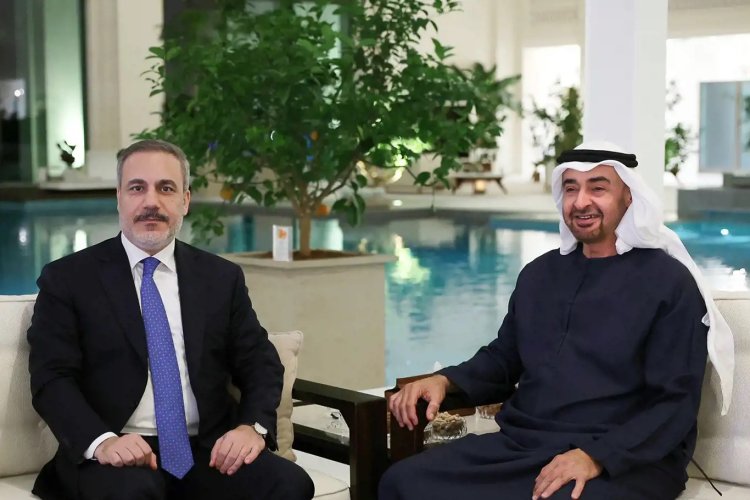 Bakan Fidan, BAE Devlet Başkanı Al Nehyan ile görüştü