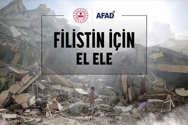 AFAD'dan Filistin için yardım kampanyası