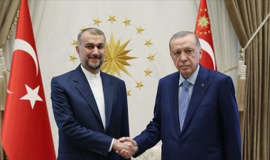 Cumhurbaşkanı Erdoğan, İran Dışişleri Bakanı Abdullahiyan'ı kabul etti