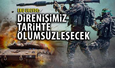 Ebu Ubeyde: Düşman hattının gerisine sızarak onları şaşkına uğratıyoruz