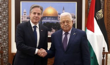 Emperyalist ABD Dışişleri Bakanı Blinken'den Abbas'a ziyaret