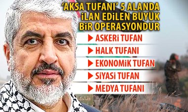 Halid Meşal'den 'Tufan'a' katılın çağrısı!