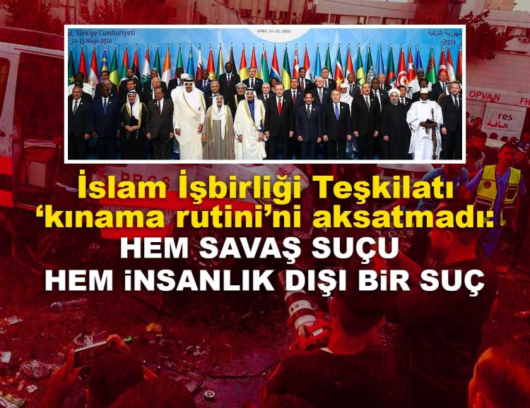 İslam İşbirliği Teşkilatı, terör rejiminin hastane ve okulları hedef almasını kınadı