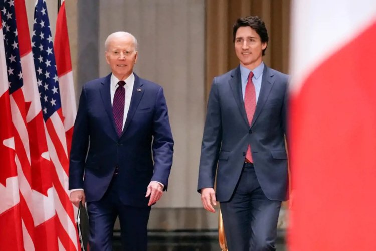 Kanada Başbakanı Trudeau ile ABD Başkanı Biden görüştü