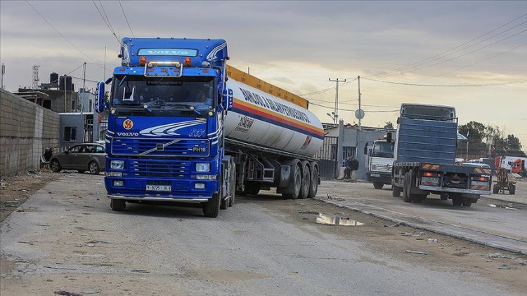 Bazı işgalciler bunu bile hazmedemedi: Gazze'ye 40 gün sonra yarım tanker yakıt girişi oldu