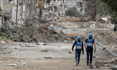 İşgalci teröristler Gazze'de yardım konvoyuna ateş açtı